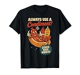 Condiment Enthusiast Hot Dog Lovers Tees