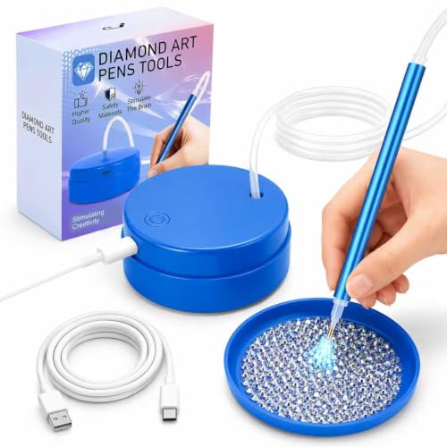 Bolígrafo de pintura de diamante eléctrico con tecnología de vacío y diseño ergonómico