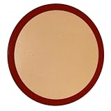 WATIIFUFU Silikon Backmatte Rund 25cm Antihaft Wiederverwendbar für Backblech Ofen Mikrowelle Grill...