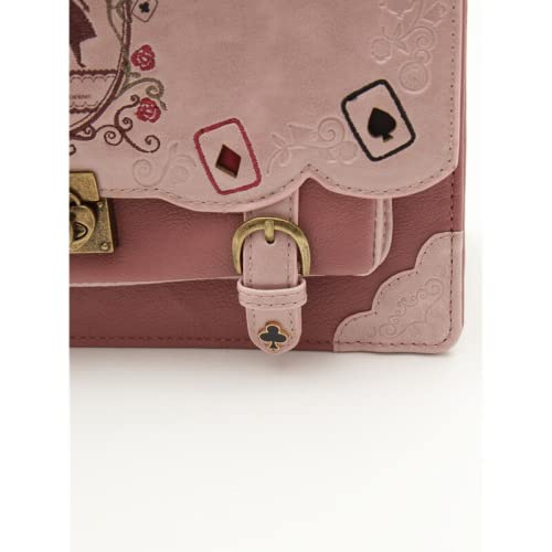 Acessório Mega Store compatível com Mochila Bolsa Feminina Alice No País Das Maravilhas Couro Sintét