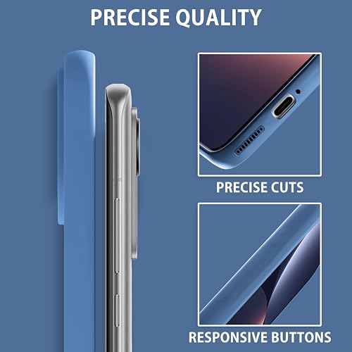 MyGadget Case for Xiaomi 12 | 12x - Cover Ultra Thin TPU - Soft Touch Rubber & Anti-Scratch Shell - Flexible Silicone - Matte Dark Blue - Image 4