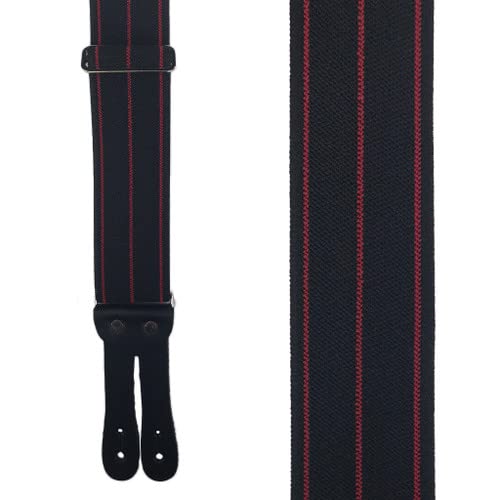 Welch, WK-3854Y-LEF-BRP, Tuff Stuff Work Suspenders for Men and Women - Button on Pants, Heavy Duty 2