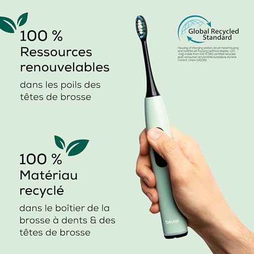 Brosse a Dent Sonique Beurer SC 50 5 Modes 2 Embrayages Minuteur Capteur de pression - vue 6