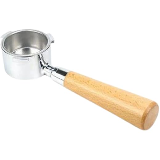 Bean Bliss  51mm Bottomless Portafilter with Wooden Handle