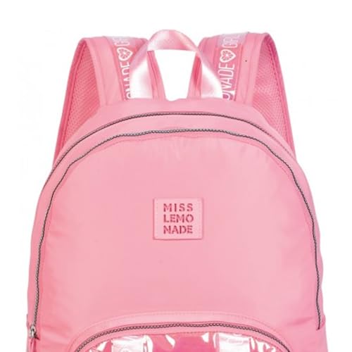 Mochila de Costas Escolar Letras Marshmallow Lemonade