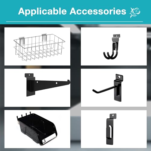 Neatiease Slatwall Panel Wall Storage Systems thumb #5