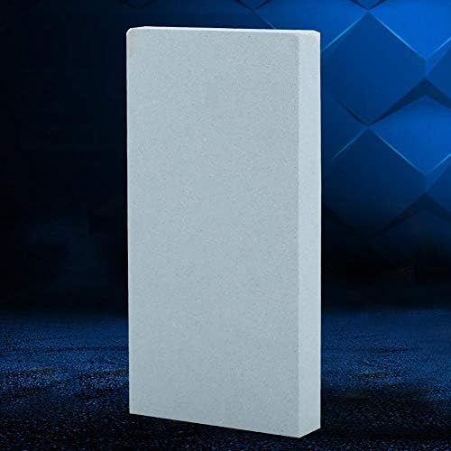 Miniatura 4 de Afilador de cuchillos profesional de piedra de afilar piedra de afilar para cocina y uso al aire libre, grano 500, 3.937x1.969x0.394 in, gris