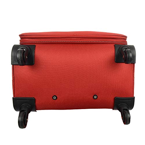 Image of STUNNERZ -Medium-Check in Luggage -Trolley Bags,Travels Bags, Suitcase Tourist Bags |24 Inch | 62cm| (Maroon) (4-Wheels)