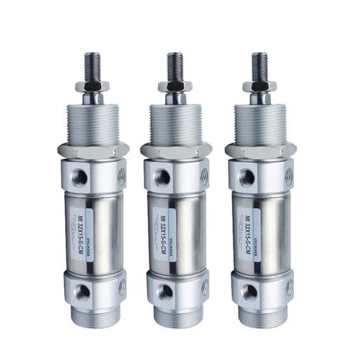 Piston de vérin pneumatique MI32-25-S-CM avec petite queue plate - 2