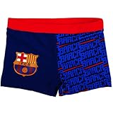 alles-meine.de GmbH Badehose / Badeshorts - Fußball - FC Barcelona - FCB - Größe 4 bis 5 Jahre - Gr. 110 bis 116 - für Jungen Kinder Badepants - Boxershorts Shorts mit Bein - Pan..