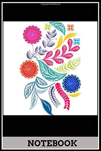 Botanical Garden 1 funny design notebook: 6x9 inch, 120 pages , useful to writing , doodle, diary …………..