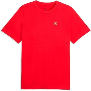 PUMA ESS ELEVATED Tee Erkek T-shirt For All Time Red L