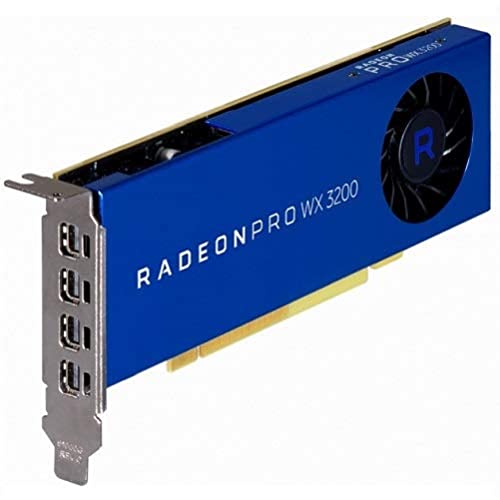 Radeon Pro WX 3200 GPU de perfil bajo AMD para diseno CAD de arquitectura y modelado 3D 2