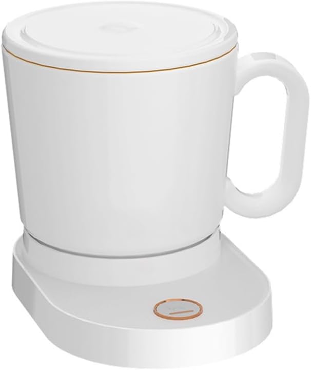 Mug Desk Warmer Electric Beverage Tea Water Milk Coaster for Travel Office(OneColor)