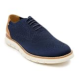 Nautica Men's Wrenwood Oxford Shoe Fashion Sneaker-Navy 1-Size-8.5