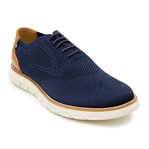 Nautica Men's Wrenwood Oxford Shoe Fashion Sneaker-Navy 1-Size-8 #TOP10