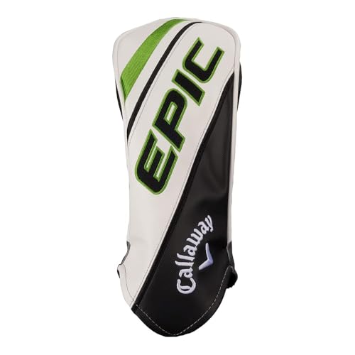 Couvre-bois de parcours Callaway Epic Speed vert noir blanc original pour club de golf