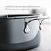 Hestan - NanoBond Collection - Stainless Steel Titanium Sauce Pan, Induction Cooktop Compatible, 4 Quart