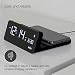 Braun Digital Alarm Clock with VA LCD Display, 10W Qi Wireless Fast-Charging Pad, Automatic Backlight Adjustment, Quick Set, Beep Alarm in Black, model BC21B.