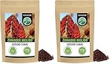 Alpi Nature Zumaque en Polvo 500g, Bayas de Zumaque Secas y Molidas Mezcladas con Sal (Paquete de 2)