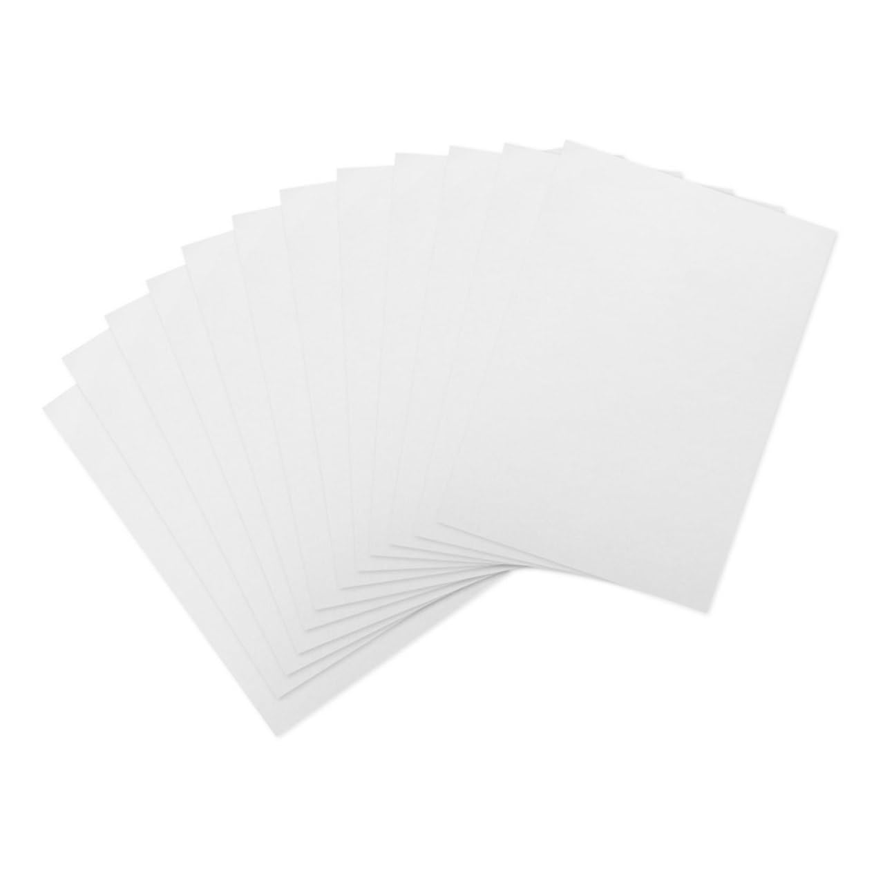 Aquarellpapier 100 Blatt Weiß 160g Dicke Struktur für Malen | Papier für Zeichnungen und Schüler, Großpackung im 8k-format, Geeignet für Vielseitige Techniken