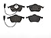 Produktbild Brembo P 85 037 Bremsbelagsatz, Scheibenbremse - (4-teilig)
