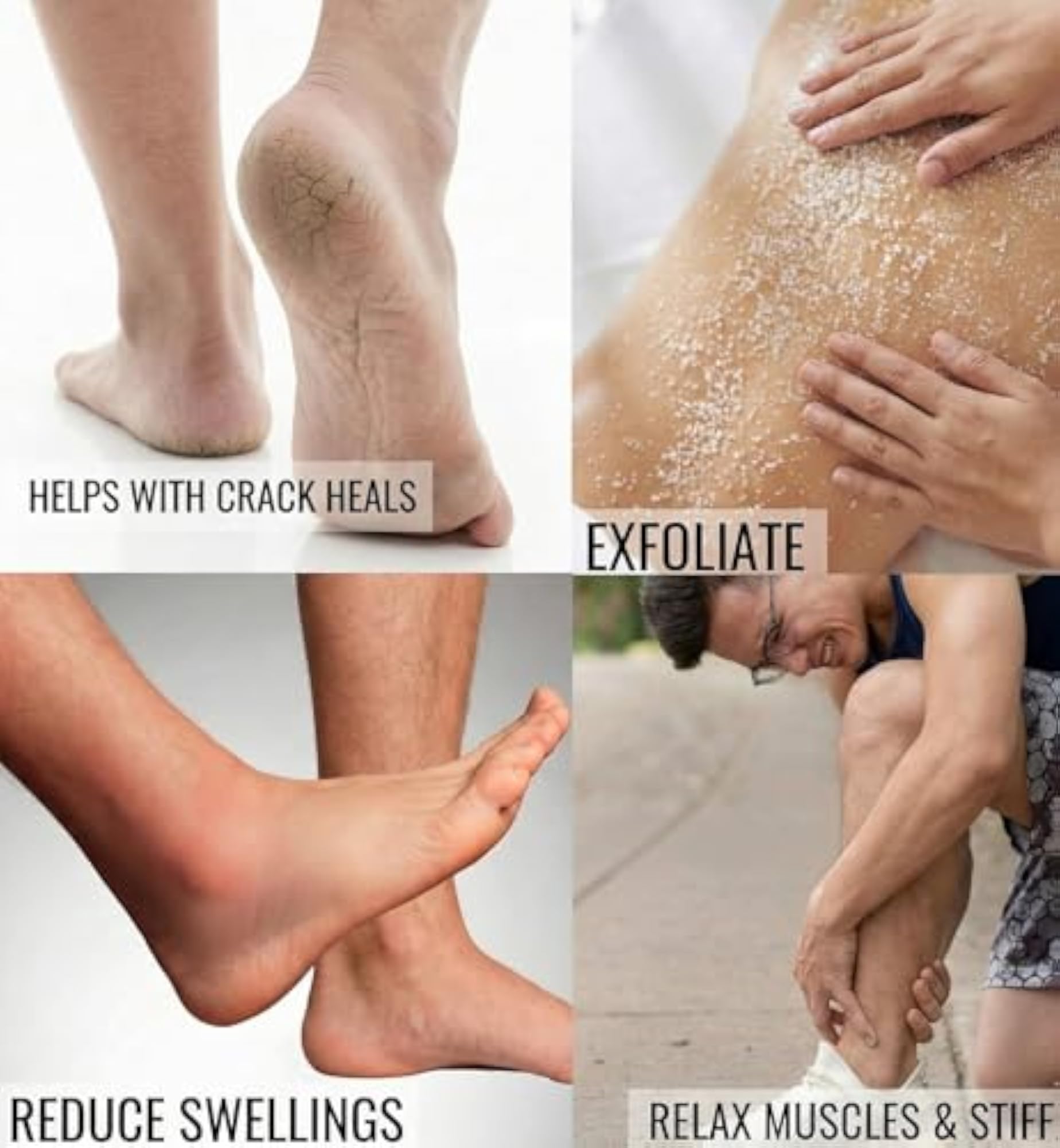Epsom Salt, 450gm for Relaxation and Pain Relief