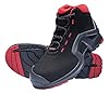 Uvex 1 X-Tended Support Work Boots - Safety Boots S3 SRC ESD - Red-Black - Size 9 #2