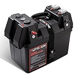 AutoDunk Smart Battery Box 12V - with QC3.0 /PD Type-C Port/CIG Socket/Anderson Plug/Digital...