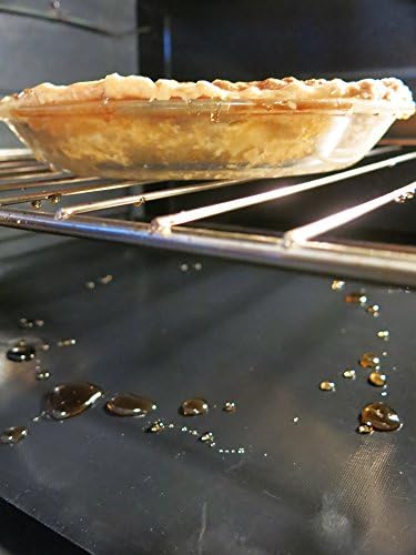FitFabHome 3 Pack Large Non Stick Oven Liners Mat BPA and PFOA Free, Protect the Bottom of Electric or Gas Oven Toaster Oven Stovetop Air Fryer Grill… - Thumbnail 4