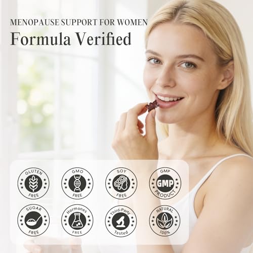 GREENPEOPLE Menopause Supplements for Women Gummies - 16-in-1 Dual Action Menopause Relief W/Black Cohosh, Vitex, Beef Organs for Hormone Balance, Hot Flashes, Night Sweats & Mood, 60 CT (2 Packs) - Image 10