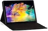 [Tarjeta SIM dual + WIFI y procesador de cuatro núcleos] Manténgase conectado en cualquier momento y lugar. Solo usa la tarjeta SIM. Con Tab4 puedes viajar en cualquier momento y lugar. Al mismo tiempo, las buenas tabletas admiten la conexión WLAN. El potente procesador de cuatro núcleos le permite mantener la mejor conexión entre 3G LTE y Wi-Fi mediante algoritmos avanzados. Además, se puede conectar al teclado mediante un cable o Bluetooth