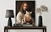 Jesus love Cat Art Print Poster, Religious Faith Spiritual Wall Art Painting Worship Prayer, Religious Art for Living Room and Bathroom 34 (Jesus love Cat, 10"L x 8"W, Black Frame)