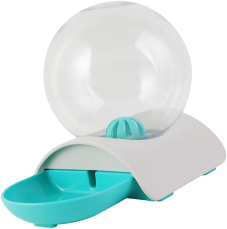 Pet Automatic Water Dispenser Eco-Friendly Water Feeder for Cats and Dogs Unique Design Blue for Home Decor