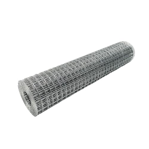 Stainless Steel 304 Welded Wire Mesh-23 inches x 10 feet 1 inch x1 inch Hardware Cloth
