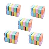 Toyvian 50 Piezas Esponjas de Limpieza Multifuncionales Esponja de Celulosa para Lavar Platos y Utensilios Colores Surtidos Resistente y Práctica para Cocina y Baño Color Color Aleatorio