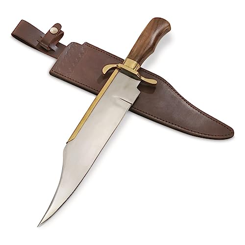 SZCO Supplies 19" Primitive Bowie Blade Knife with Sheath
