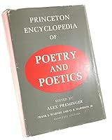 Encyclopedia of Poetry and Poetics. Frank. J. Warnke and O. B. Hardison Jr., Associate Editors. B000N3QW1A Book Cover