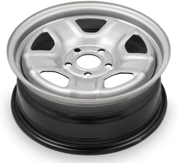 New 16x6.5 inch OEM Direct Replacement Steel Wheel for Ford Fusion 2010–2012 5-114.3mm Silver 16 in Rim YX87S4AAA
