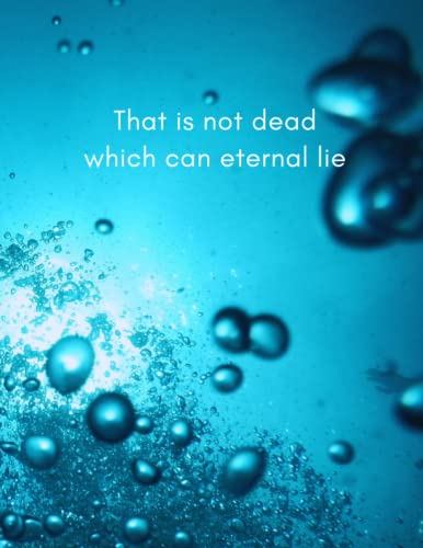 That is not dead which can eternal lie: The Notebook
