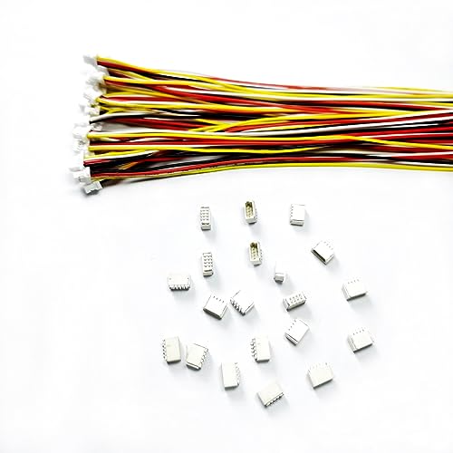 Conector JST SH 1.0mm 4 Pines 20 Sets miniatura 4