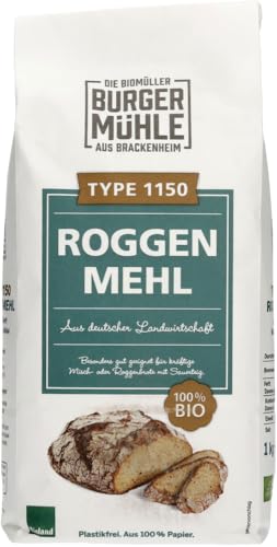 Roggenmehl Type 1150, bioland 12 x 1 kg