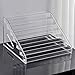 Belandi 7-Tier Acrylic Nail Polish Display Organizer, Stand Holder Rack for Nail Paint, Sunglasses Organizer Essential Oils Holder Clear Eyeglasses Display Case Makeup Organizer(Transparent)
