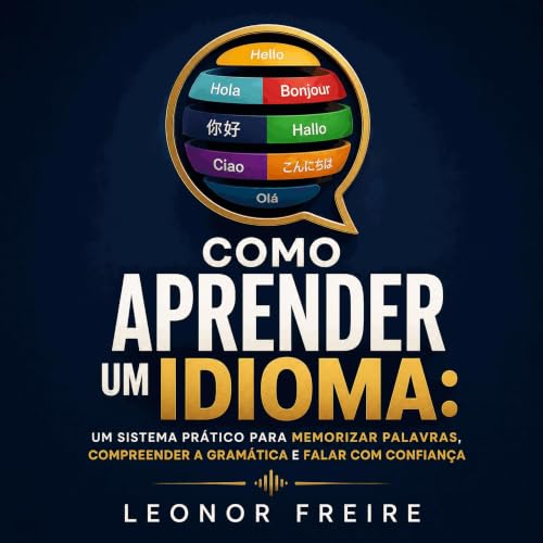 『Como aprender um idioma: Um sistema pr&aacute;tico para memorizar palavras, compreender a gram&aacute;tica e falar com confi