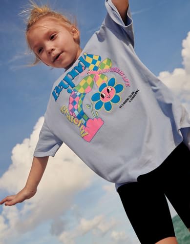 Girls Bike Shorts-5" Soft High Waisted Athletic Dance Gymnastics Spandex Volleyball Biker Shorts for Girls 6-14Years2