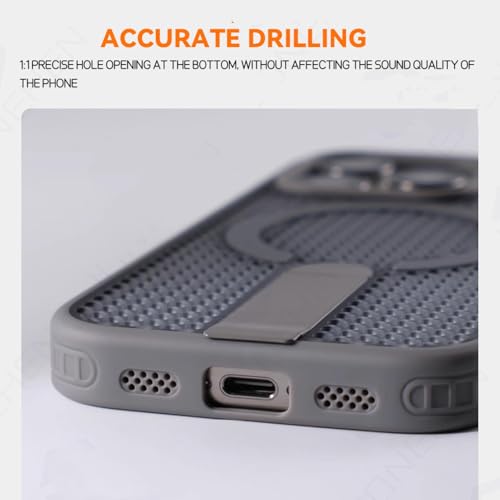 Coque Rigide iPhone 15 Pro Max avec Support en Alliage Violet Premium