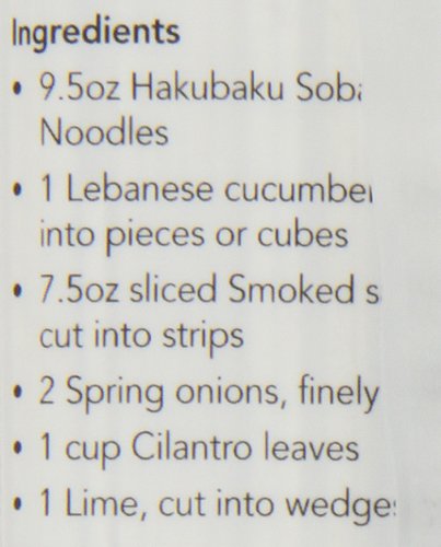 Hakubaku Organic Soba, Authentic Japanese Buckwheat Noodles, (no salt added), 3.1 Ounce (Pack of 24)