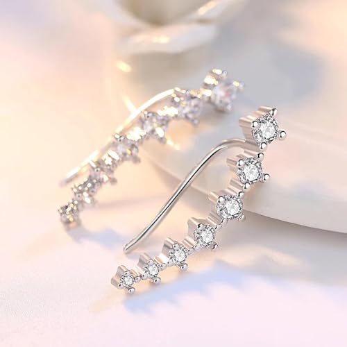 Boucles d'oreilles stud de mariage légères pour lobes sensibles
