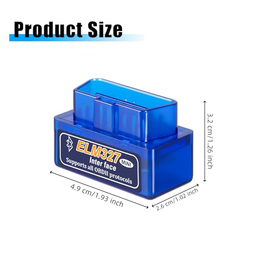 AMZAUTO OBD2 Scanner Bluetooth