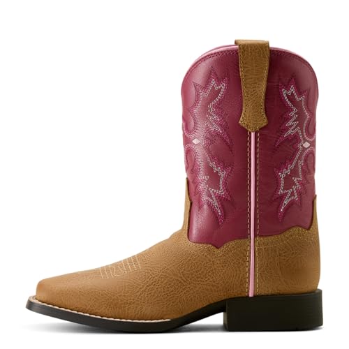 ARIAT ARIAT Unisex Youth Tombstone Wide Square Toe Western Boot